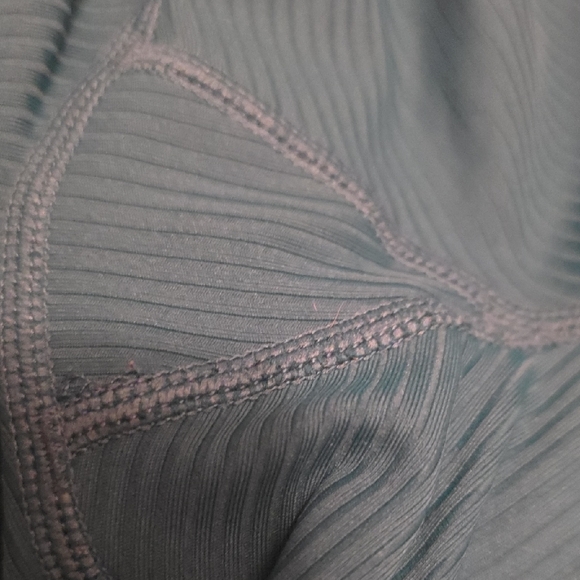 5/$40 Fabletics Teal Twist Knot-Front Onesie Open Back Jumpsuit W Pockets Small - Picture 6 of 9